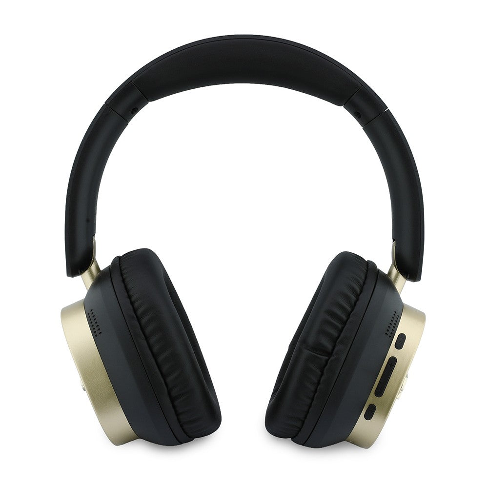 Guess Orjinal Lisanslı Metal Yazı Logolu Kulak Üstü Kulaklık ve Speaker Hoparlör 2in1 Set
