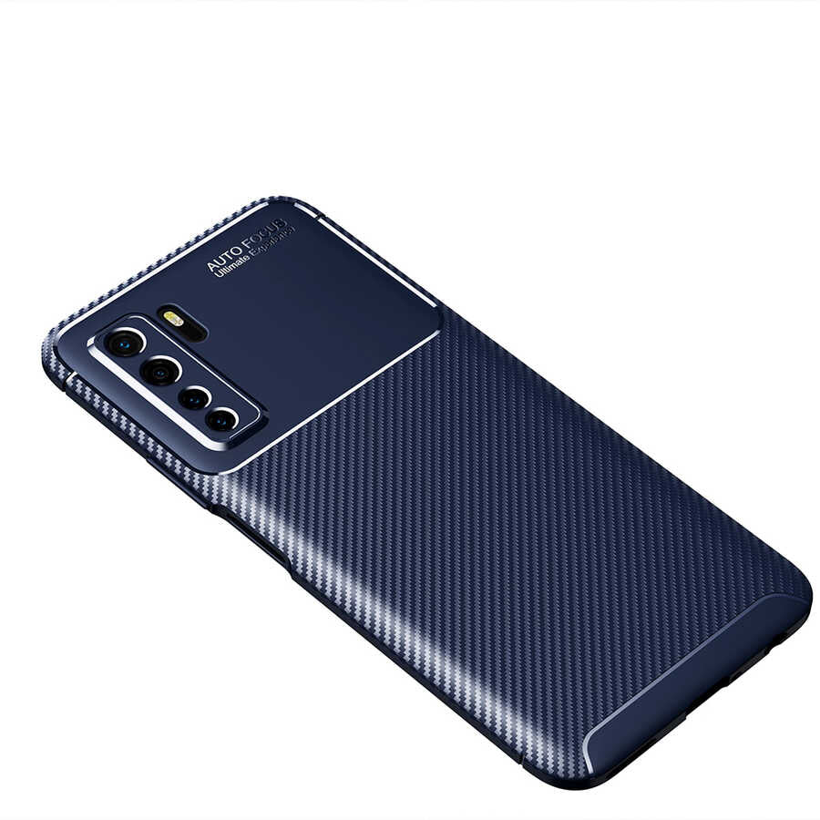 Huawei P40 Lite 5G Kılıf Zore Negro Silikon Kapak