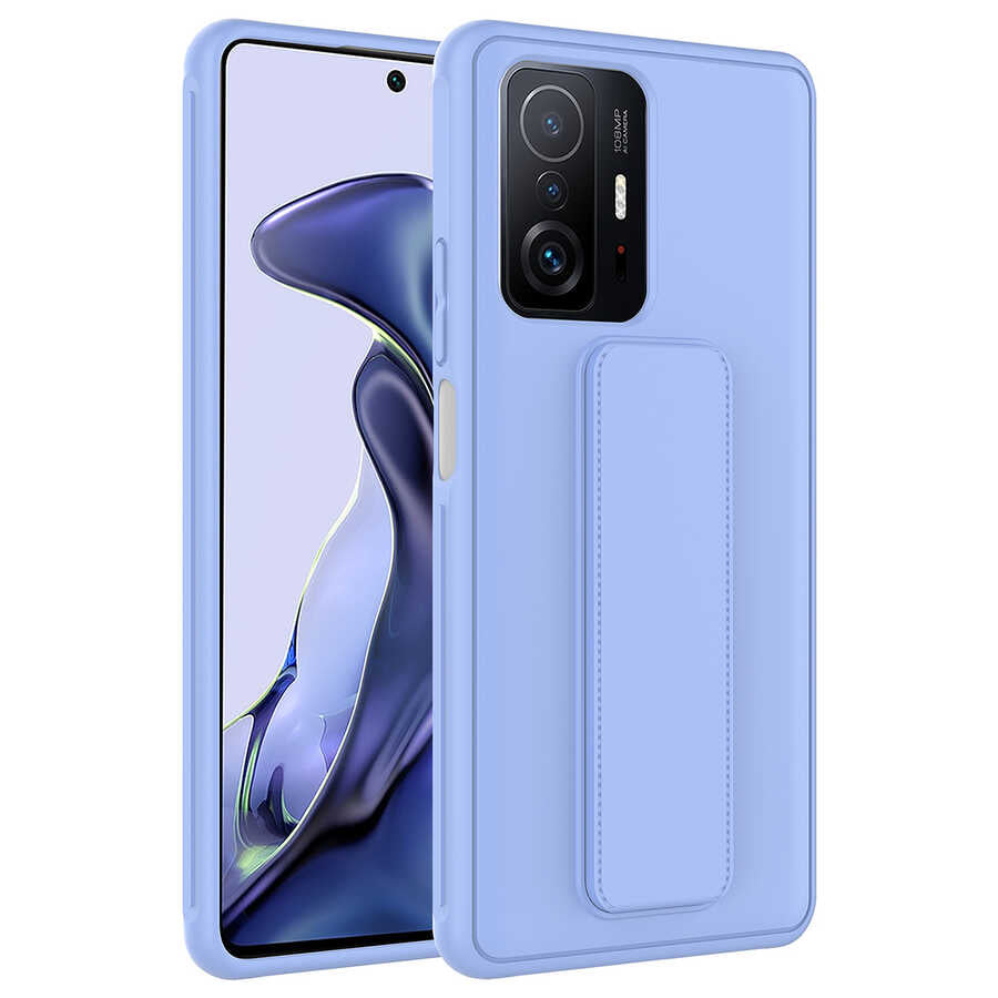 Xiaomi Mi 11T Pro 5G Kılıf Zore Qstand Kapak