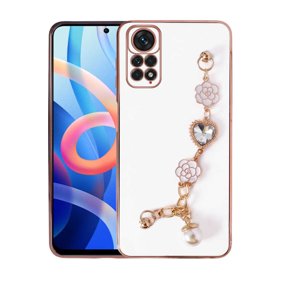 Xiaomi Redmi Note 11S Global Kılıf El Tutamaçlı Kamera Korumalı Zore Taka Silikon Kapak