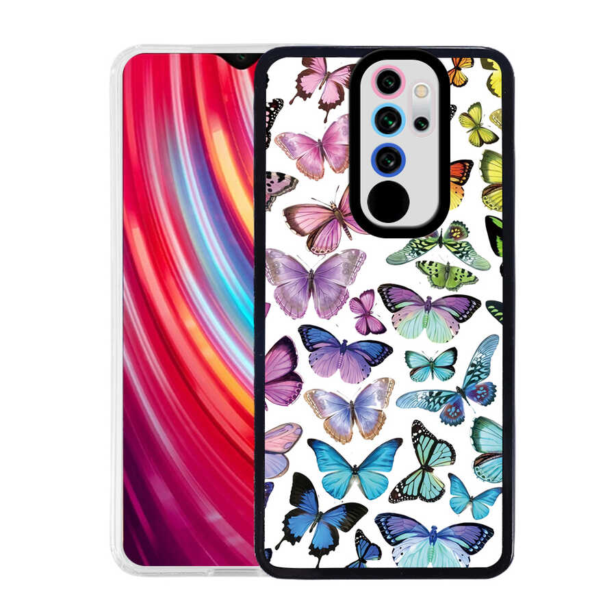 Xiaomi Redmi Note 8 Pro Kılıf Zore M-Fit Desenli Kapak