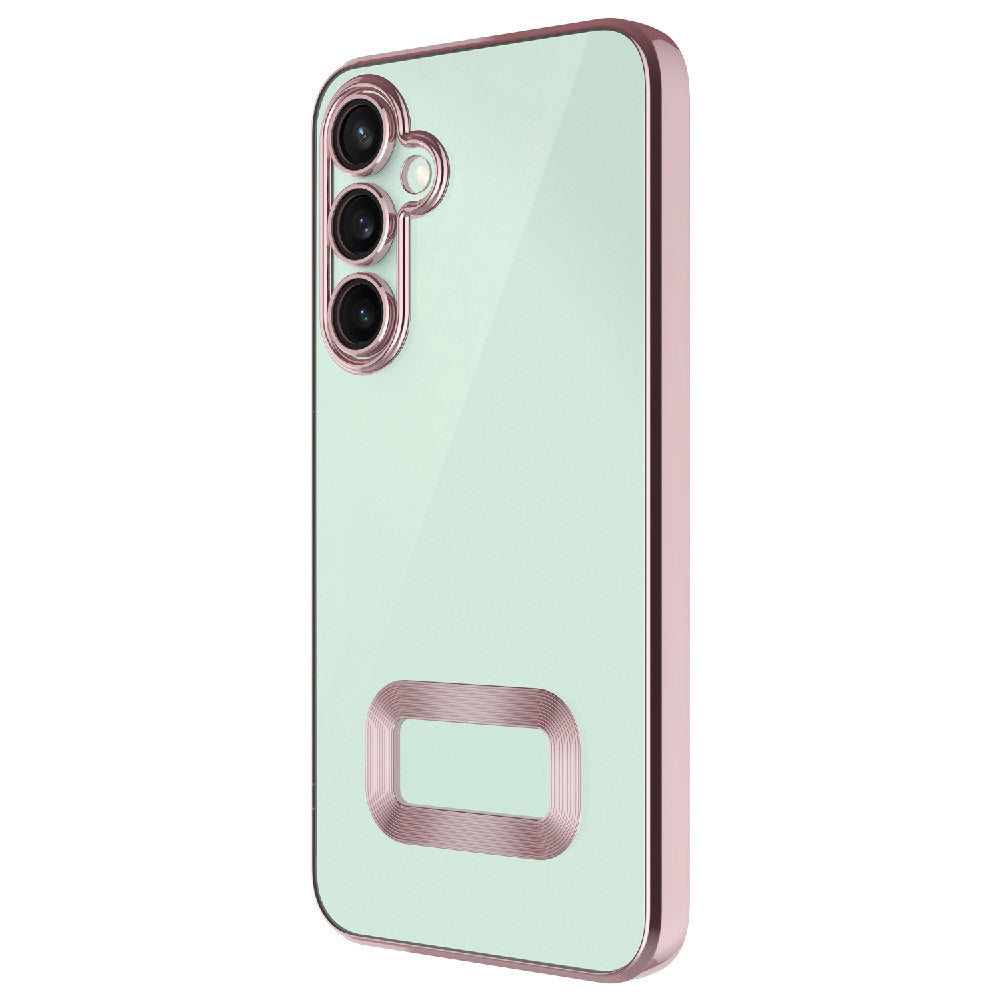Galaxy A26 Kılıf Kamera Korumalı Logo Gösteren Zore Omega Kapak