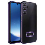 Galaxy A26 Kılıf Kamera Korumalı Logo Gösteren Zore Omega Kapak