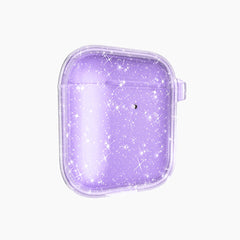 Apple Airpods Zore Allstar Airbag 32 Parlayan Simli Saydam Renkli Kılıf