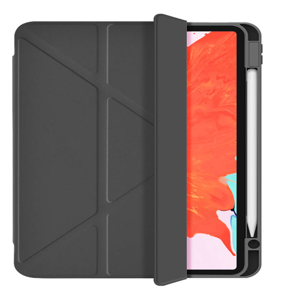 Apple iPad 11.Nesil 2025 Wiwu 360° Dönebilen Standlı Magnetik Koruyucu Tablet Kılıfı