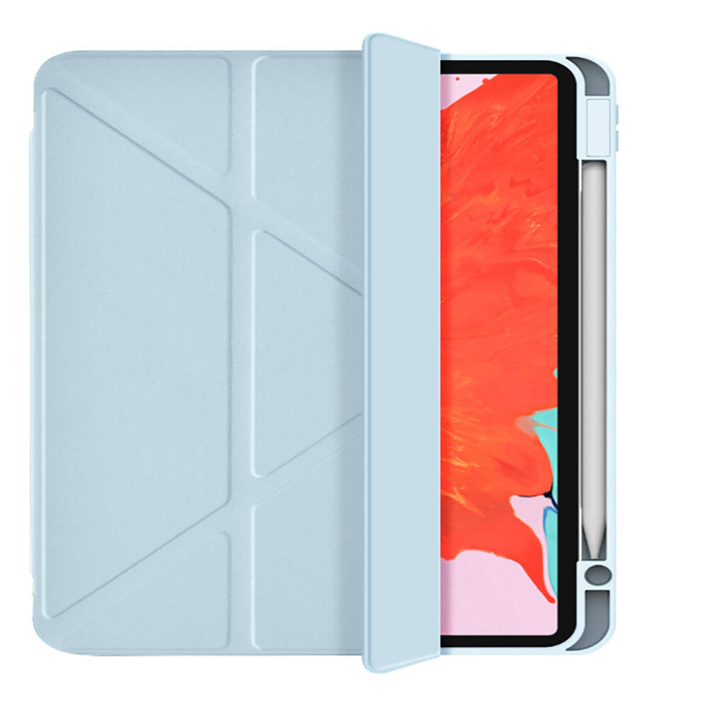 Apple iPad 11.Nesil 2025 Wiwu 360° Dönebilen Standlı Magnetik Koruyucu Tablet Kılıfı