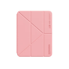 Apple iPad Air 11 2024 Kılıf Skinarma Kalemlikli Arkası Şeffaf Standlı Magnetik Zeta Kılıf