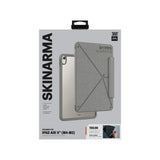 Apple iPad Air 11 2024 Kılıf Skinarma Kalemlikli Dokulu Tasarım Standlı Magnetik Trilon Kılıf
