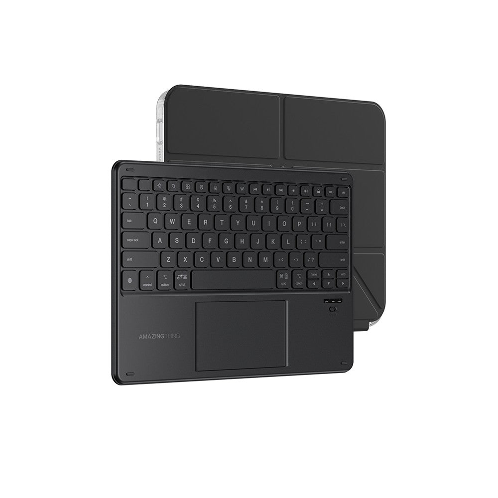 Apple iPad Air 11 2025 M3 Amazingthing Minimal KeyLite Combo Klavyeli Standlı Kılıf