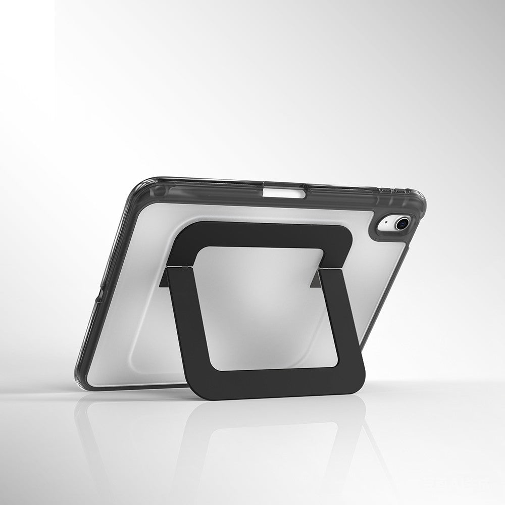 Apple iPad Air 11 2025 M3 Mutural AeroShield Serisi Kalem Bölmeli Airbag Tasarımlı Standlı Tablet Kılıfı