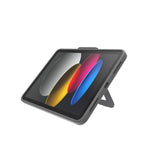 Apple iPad Pro 11 2021 (3.Nesil) Mutural AlloyKick Serisi Kalem Bölmeli Alüminyum Standlı Tablet Kılıfı