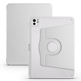 Apple iPad Pro 11 2024 Kılıf Zore Termik Kalem Bölmeli Dönebilen Standlı Kılıf