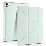 Apple iPad Pro 11 2024 Kılıf Zore Tri Folding Kalem Bölmeli Standlı Kılıf