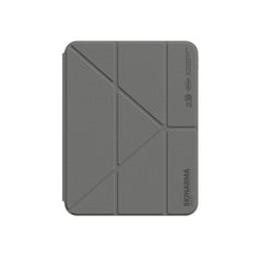 Apple iPad Pro 11 2025 M5 Kılıf Skinarma Kalemlikli Arkası Şeffaf Standlı Magnetik Zeta Kılıf