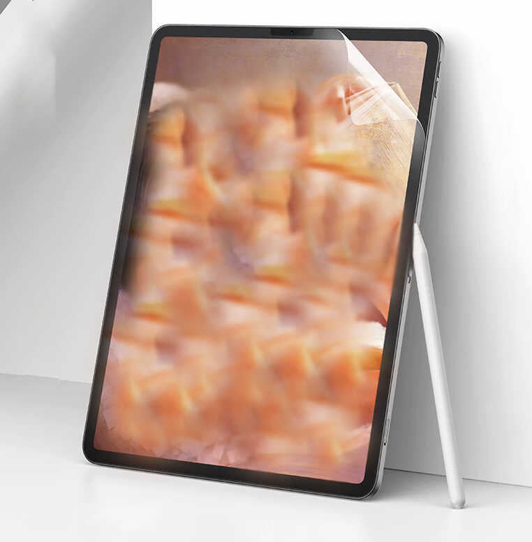 Apple iPad Pro 12.9 2020 (4.Nesil) Kağıt Hisli Wiwu iPaper Like Tablet Ekran Koruyucu