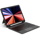 Apple iPad Pro 12.9 2020 (4.Nesil) Wiwu MagTouch Serisi Gizli Kalem Bölmeli Klavyeli Kılıf