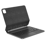 Apple iPad Pro 12.9 2020 (4.Nesil) Wiwu MK-003 Gizli Kalem Bölmeli Klavyeli Standlı Kılıf