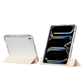 Apple iPad Pro 13 2025 M5 Kılıf Magnetik Ayrılabilen Airbagli Zore Sliding Tablet Kılıfı