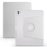 Apple iPad Pro 13 2025 M5 Kılıf Zore Termik Kalem Bölmeli Dönebilen Standlı Kılıf