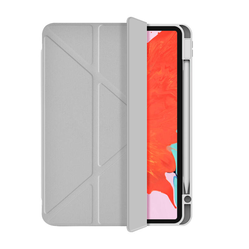 Apple iPad Pro 13 2025 M5 Wiwu 360° Dönebilen Standlı Magnetik Koruyucu Tablet Kılıfı