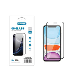 Apple iPhone 11 Go Des OG Glass Antistatik Temperli Cam Ekran Koruyucu