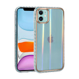 Apple iPhone 11 Kılıf Desenli Parlayan Transparan Zore Avva Kapak