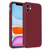 Apple iPhone 11 Kılıf Kamera Korumalı Kartlık Hazneli Zore Vitra Kapak