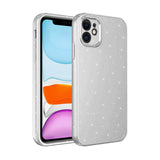 Apple iPhone 11 Kılıf Kamera Korumalı Simli Lüks Zore Koton Kapak