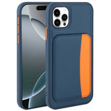 Apple iPhone 11 Kılıf Kartlıklı Zore X-Kart Silikon Kapak