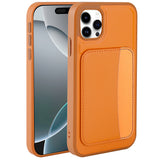 Apple iPhone 11 Kılıf Kartlıklı Zore X-Kart Silikon Kapak