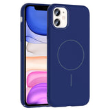 Apple iPhone 11 Kılıf M-safe Şarj Özellikli Zore Ruby Sert Kapak