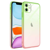 Apple iPhone 11 Kılıf Parlak Renk Geçişli Kamera Korumalı Zore Senkron Kapak