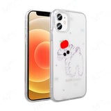 Apple iPhone 11 Kılıf Şeffaf Figürlü Zore Folk Sert Kapak