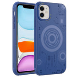 Apple iPhone 11 Kılıf Zore Wireless Şarj Özellikli Desenli Hot Kapak