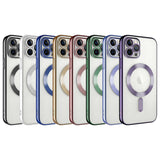 Apple iPhone 11 Pro Max Kılıf Kamera Korumalı M-safe Wireless Şarj Özellikli Zore Demre Kapak