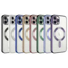 Apple iPhone 11 Pro Max Kılıf Kamera Korumalı M-safe Wireless Şarj Özellikli Zore Demre Kapak