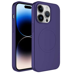 Apple iPhone 11 Pro Max Kılıf M-safe Wireless Şarj Özellikli Pastel Renk Silikon Zore Plas Kapak
