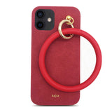 Apple iPhone 12 Kılıf Kajsa Splendid Serisi Morandi Ring Kapak