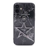 Apple iPhone 12 Kılıf Kajsa Starry Serisi Marble Kapak