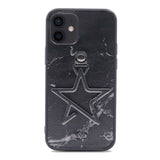 Apple iPhone 12 Kılıf Kajsa Starry Serisi Marble Kapak