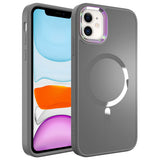 Apple iPhone 12 Kılıf M-safe Wireless Şarj Özellikli Zore Stil Kapak