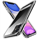 Apple iPhone 12 Kılıf Standlı Şeffaf Silikon Zore L-Stand Kapak