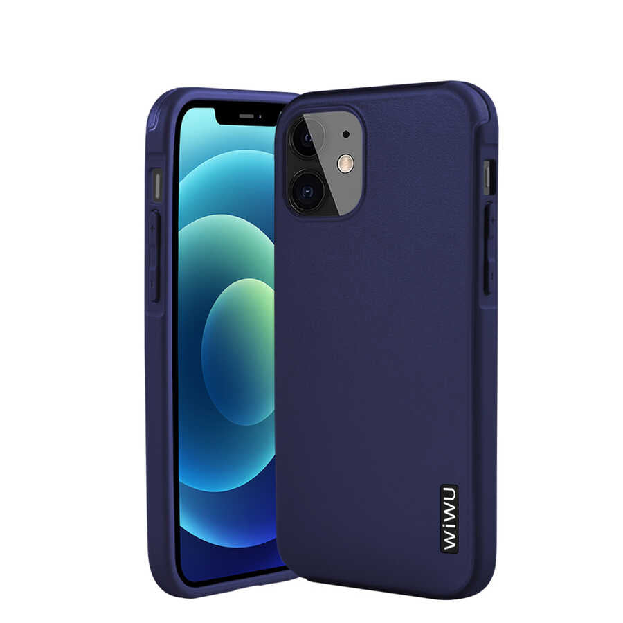 Apple iPhone 12 Kılıf Wiwu Sand Stone Kapak