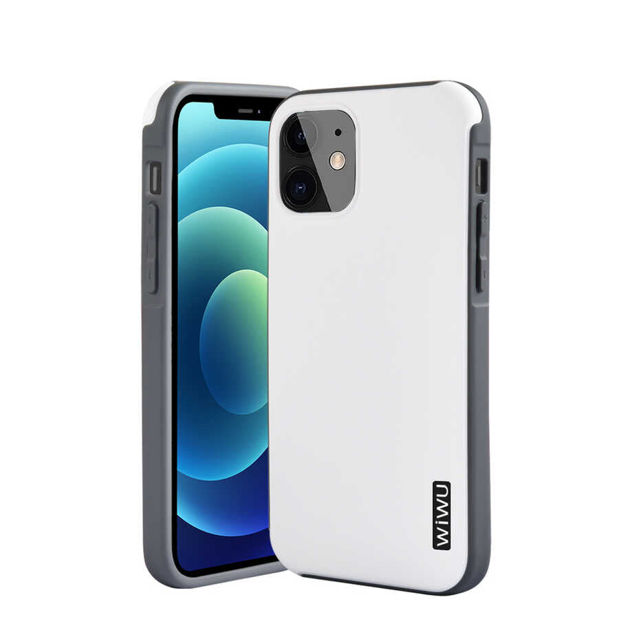 Apple iPhone 12 Kılıf Wiwu Sand Stone Kapak