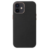 Apple iPhone 12 Kılıf Zore Leathersafe Wireless Kapak