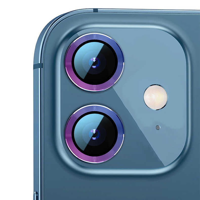 Apple iPhone 12 Mini Zore CL-02 Kamera Lens Koruyucu