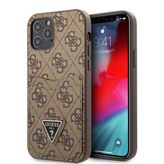 Apple iPhone 12 Pro Kılıf GUESS Çift Kart Bölmeli Kapak