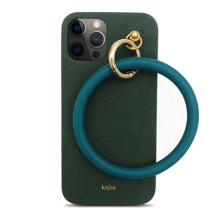 Apple iPhone 12 Pro Kılıf Kajsa Splendid Serisi Morandi Ring Kapak