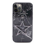 Apple iPhone 12 Pro Kılıf Kajsa Starry Serisi Marble Kapak