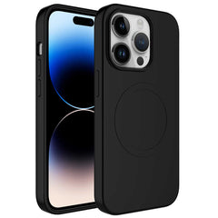 Apple iPhone 12 Pro Kılıf M-safe Wireless Şarj Özellikli Pastel Renk Silikon Zore Plas Kapak
